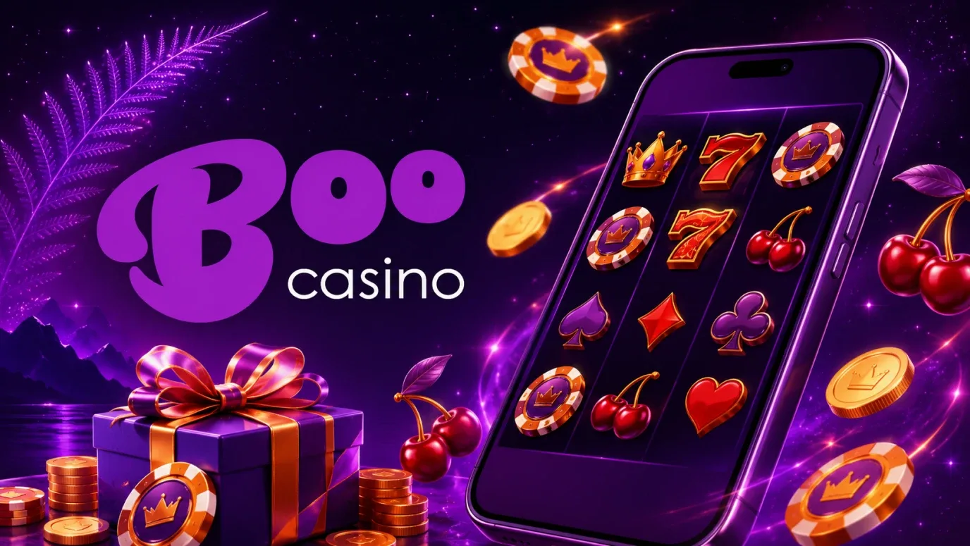 Featured pokies in the Boo Casino lobby